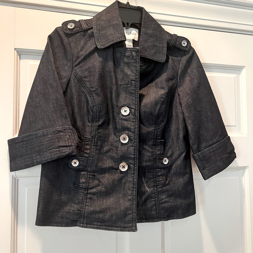 Dark Denim pea coat